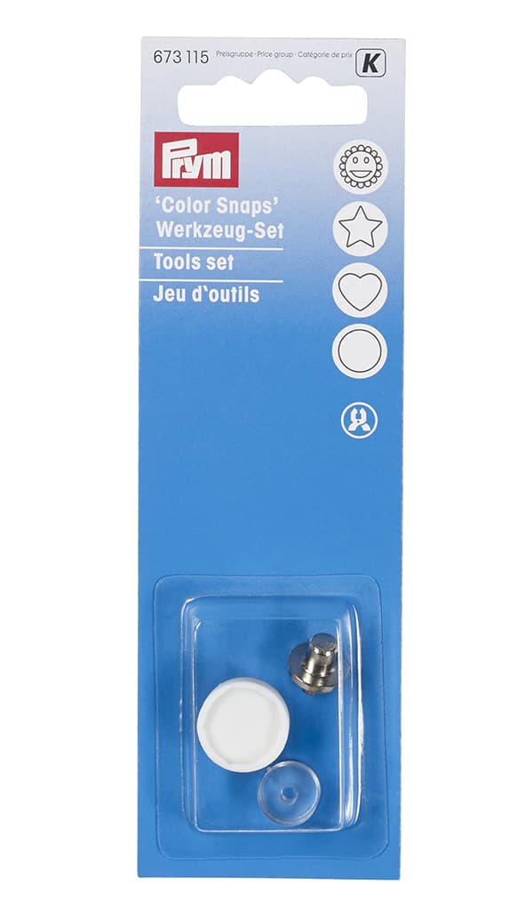 Набор инструментов для установки кнопок Color Snaps