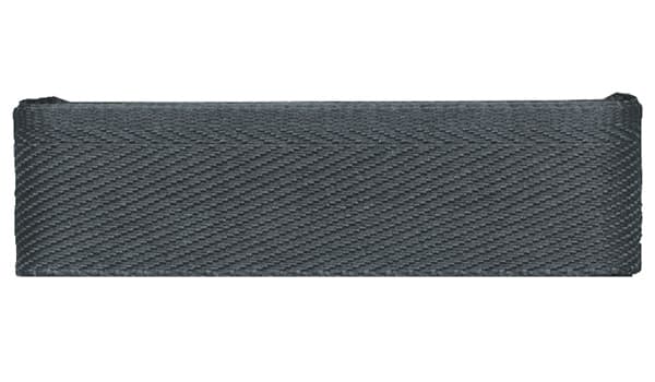 Брючная тесьма 15мм, тёмно-серый