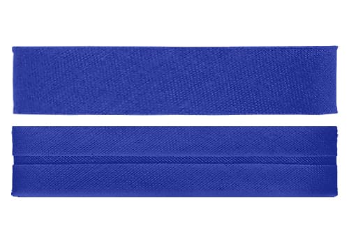 Косая бейка х/б (20мм), синий
