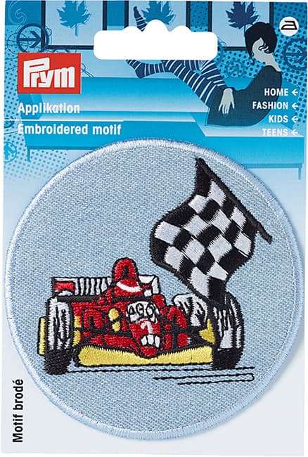 Аппликация Феррари круг