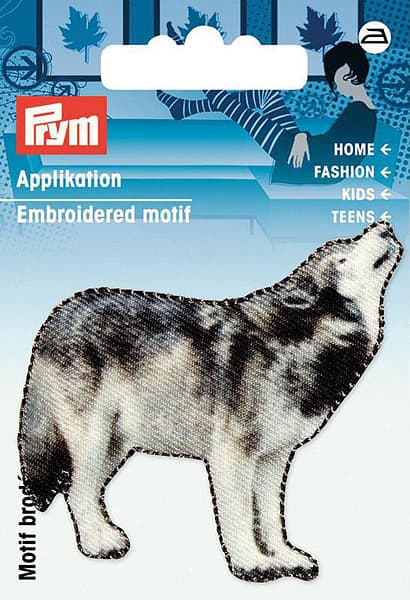 Аппликация Волк