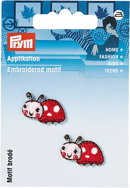 Аппликация Божья коровка 2шт