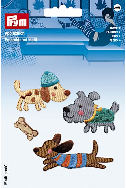 Аппликация Собаки (3 шт)