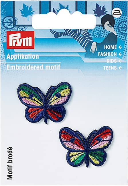 Аппликация Бабочка синяя (2шт)