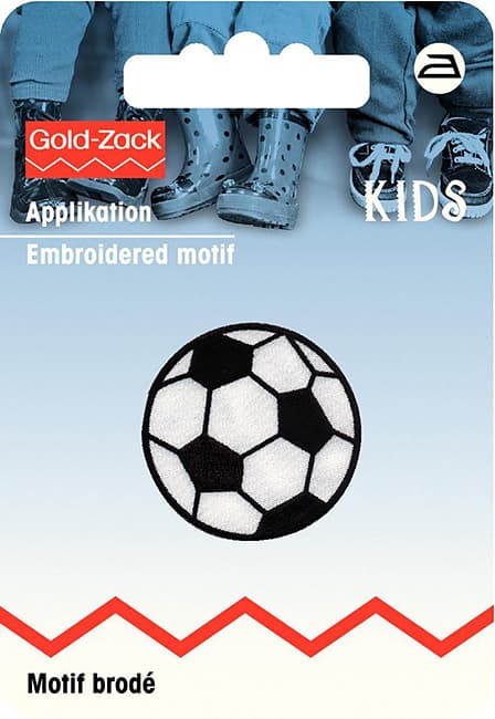 Аппликация Маленький футбольный мяч