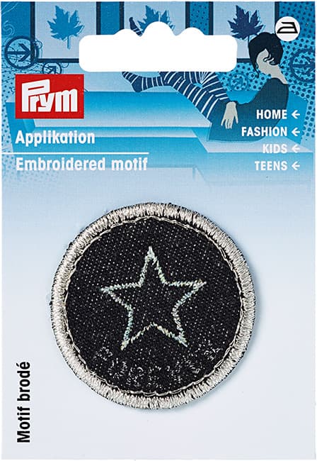 Аппликация Звезда в круге