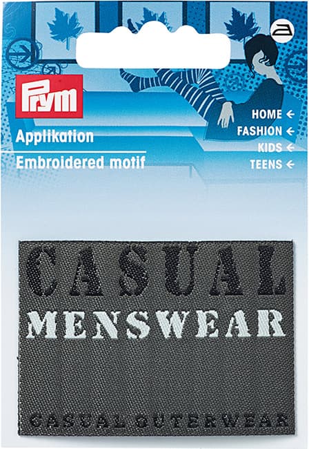 Аппликация CASUAL MENSWEAR