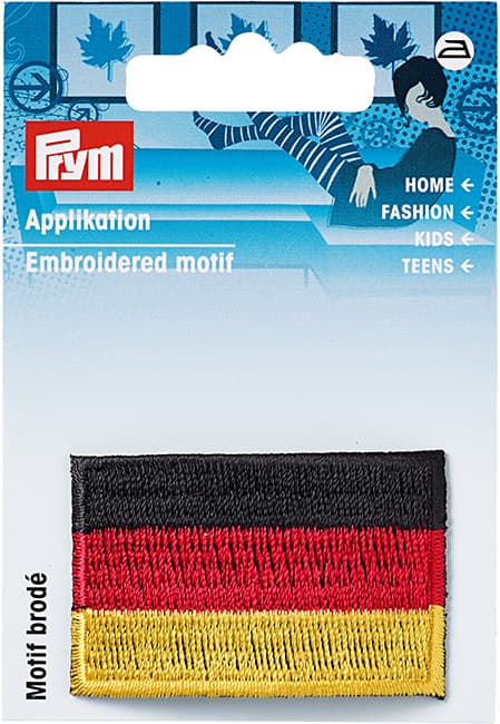 Аппликация Флаг немецкий