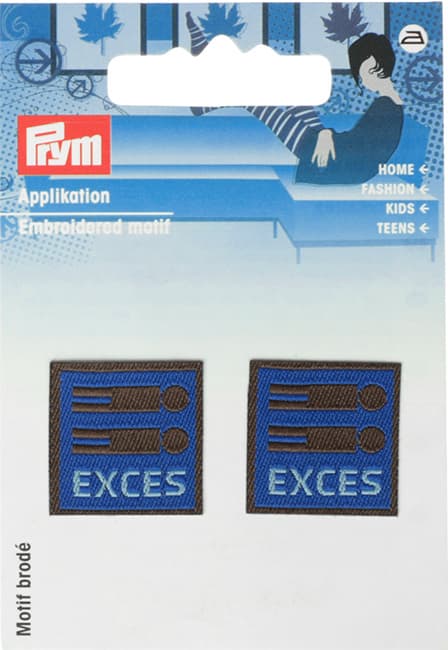 Аппликация Exces 22х23мм (2шт)