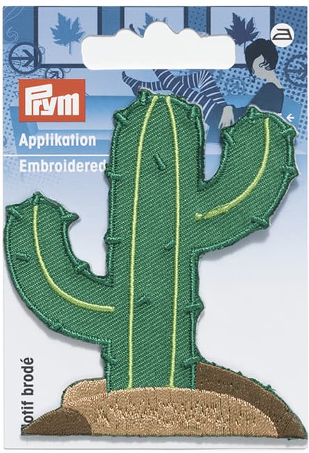 Аппликация Кактус 62х74мм