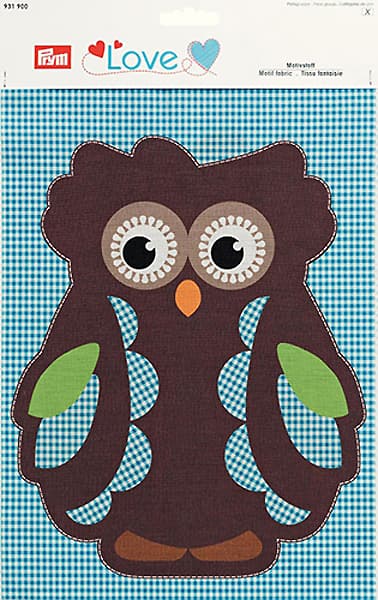 Аппликация пришивная Prym Love "Сова" (2 шт) 320х215мм