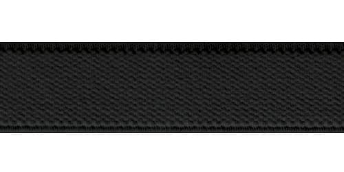 Велюровая эластичная лента 30мм, черный