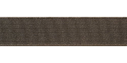 Эластичная лента жесткая 25мм, коричневый