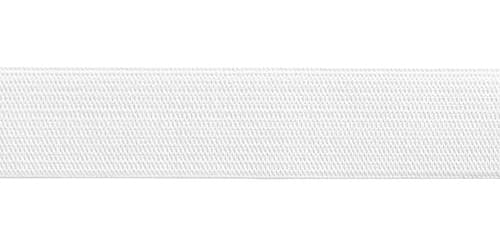 Резинка мягкая 25мм, белый