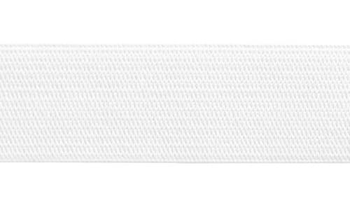 Резинка мягкая 40мм, белый