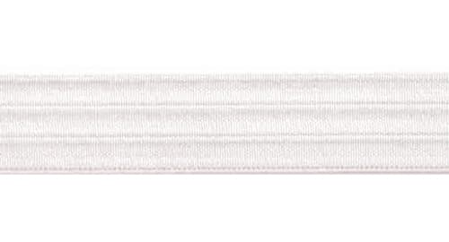 Резинка в рубчик 25мм, белый