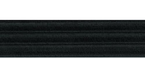 Резинка в рубчик 30мм, черный