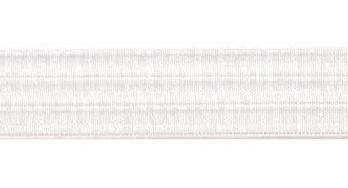 Резинка в рубчик 30мм, белый