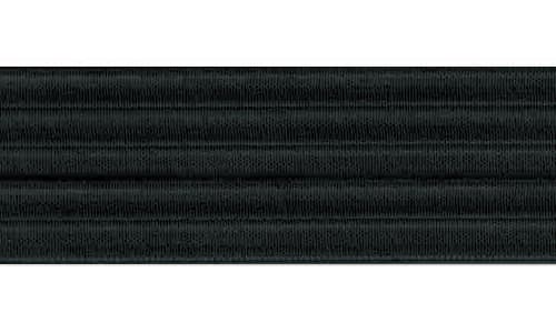 Резинка в рубчик 40мм, черный