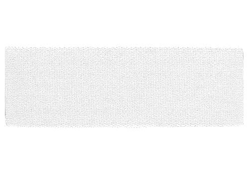 Эластичная лента-пояс Love 38мм, белый