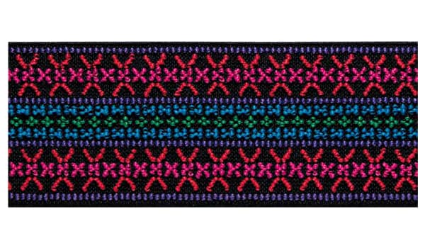 Эластичная лента Color 50мм, розовый узор