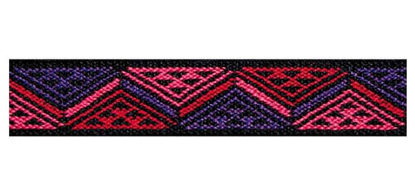 Эластичная лента Color 25мм, розовый узор