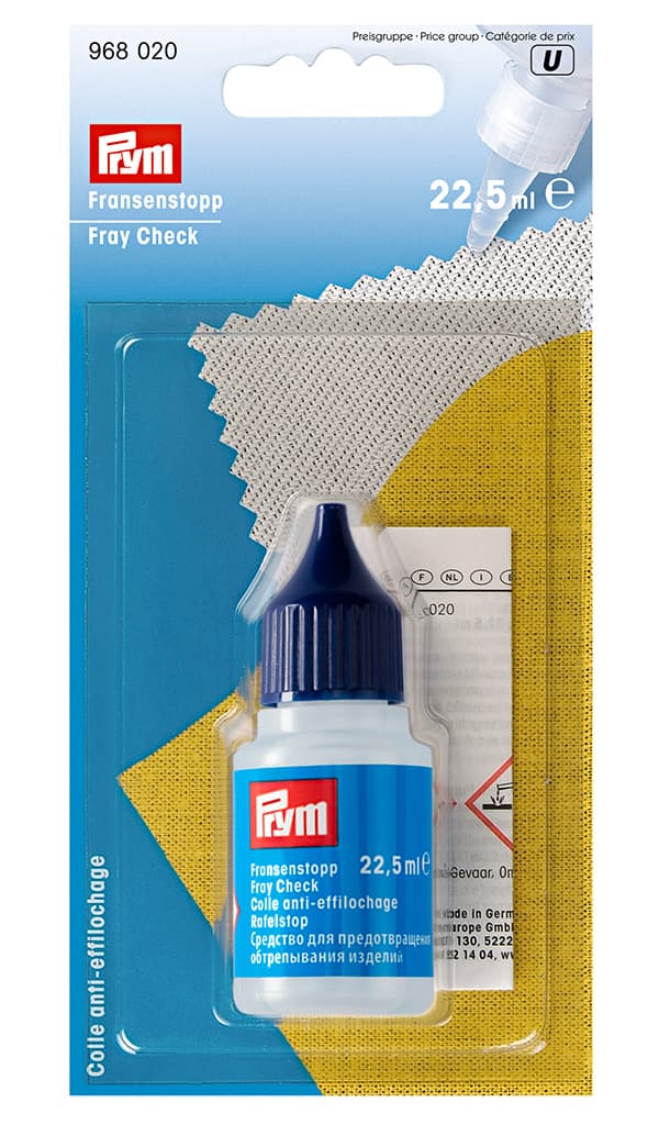 Средство (клей) для обработки краев изделия для предотвращения осыпания Fray Check