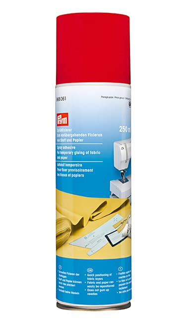 Клей в аэрозольной упаковке для временной фиксации ткани и бумаги, водорастворимый