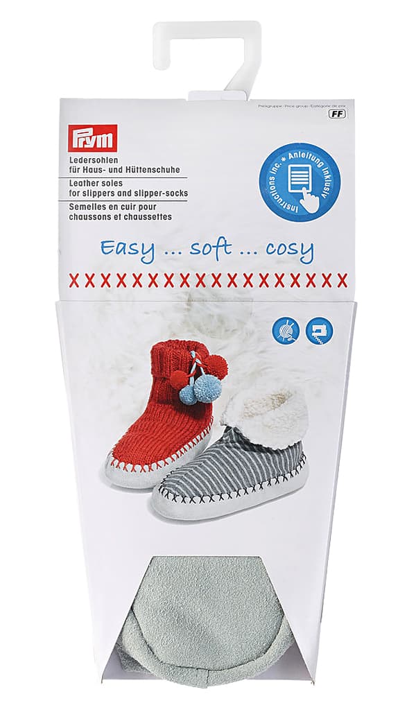 Кожаные подошвы для тапочек. Размер 39-41