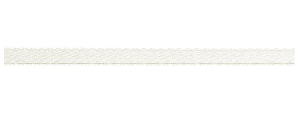 Атласная лента  (6мм), белый