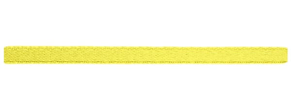Атласная лента  (6мм), лимонный