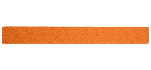 Атласная лента (15мм), оранжевый