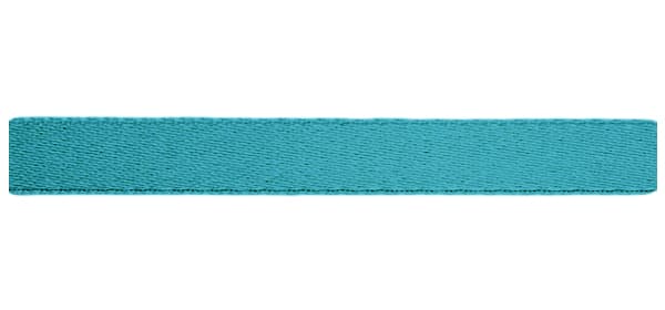 Атласная лента (15мм), цвет Карибского моря