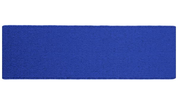 Атласная лента (38мм), синий яркий