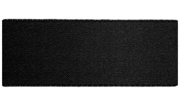 Атласная лента (50мм), черный