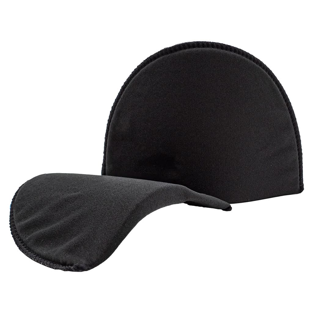 Плечики S, 124х100х12мм, чёрный, пара - №1