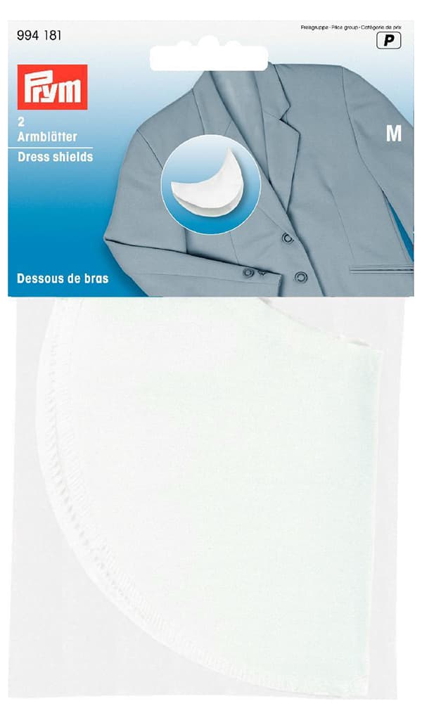 Подмышники (М) белые