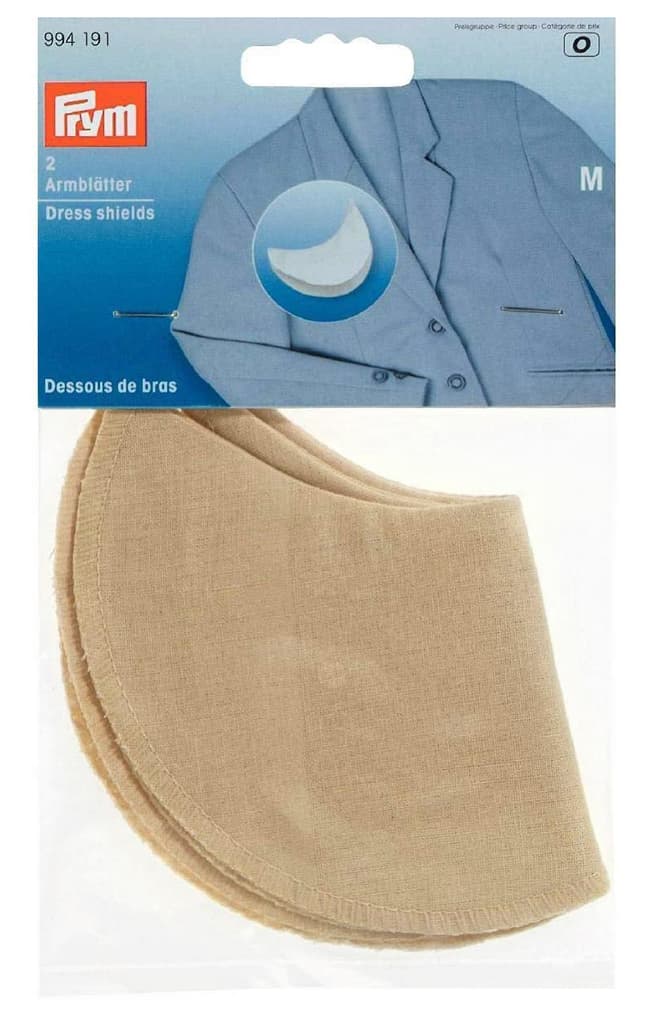 Подмышники (M) бежевые