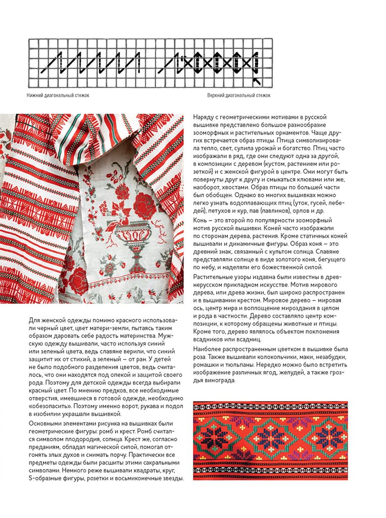 Старинные русские мотивы для вышивания крестом. Более 300 аутентичных узоров - №2