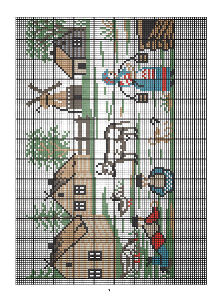 Старинные русские мотивы для вышивания крестом. Более 300 аутентичных узоров - №4