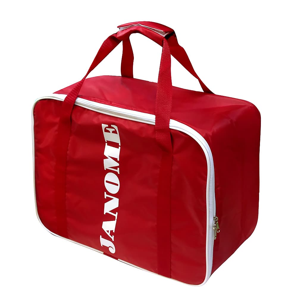 Сумка для швейных машин Janome, красная