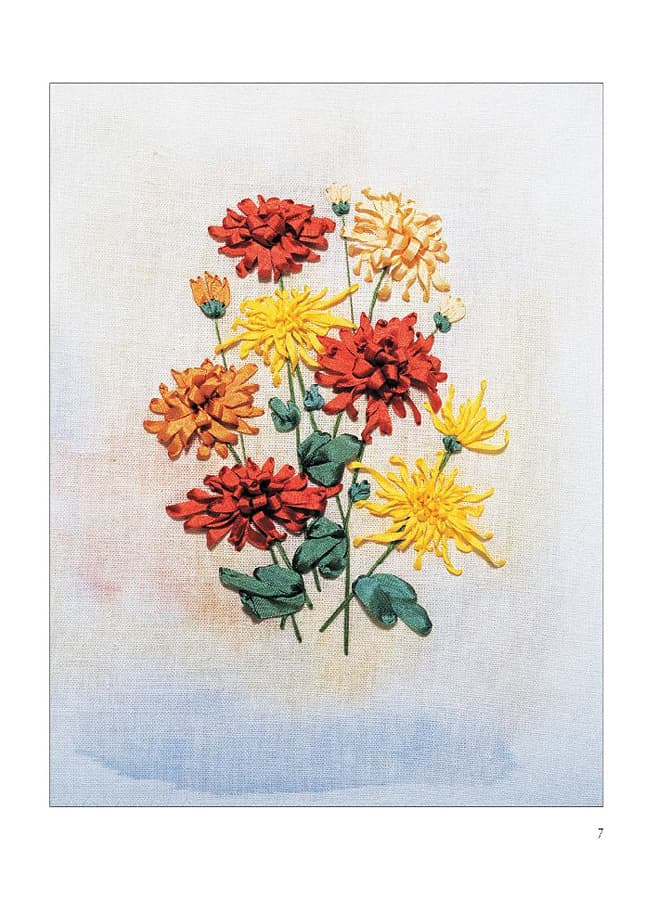 Энн Кокс Искусство вышивания шелковыми лентами. Цветочные мотивы - №2