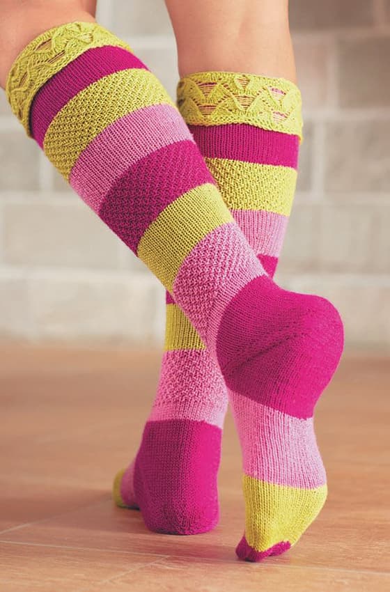 Вероника Хуг Носочки, вывязанные от пятки. Вяжем спицами - №3