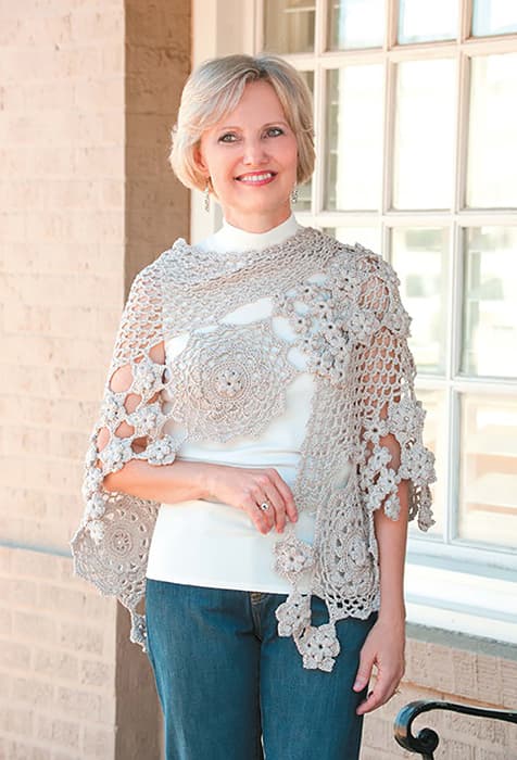 Кристина Мершон Шали. Кружевные модели. Вяжем крючком - №2
