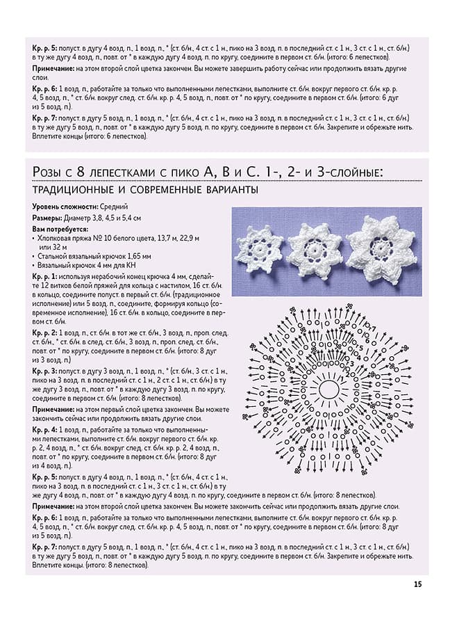 Кэтрин Уайт Библия ирландских узоров для вязания крючком. Подробные описания и схемы - №3