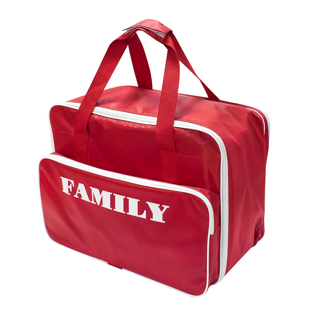 Сумка для швейных машин Family Platinum Line, красная