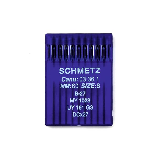 Иглы Schmetz DCx27 60/8 для промышленных машин