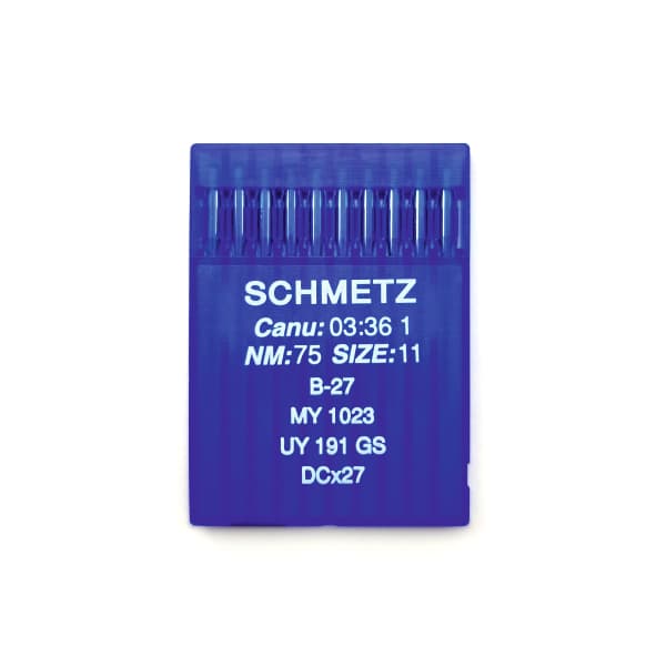 Иглы Schmetz DCx27 75/11 для промышленных машин