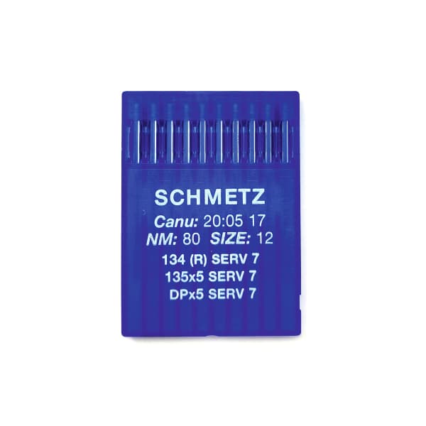 Иглы Schmetz DPx5 SERV7 80/12 для промышленных машин