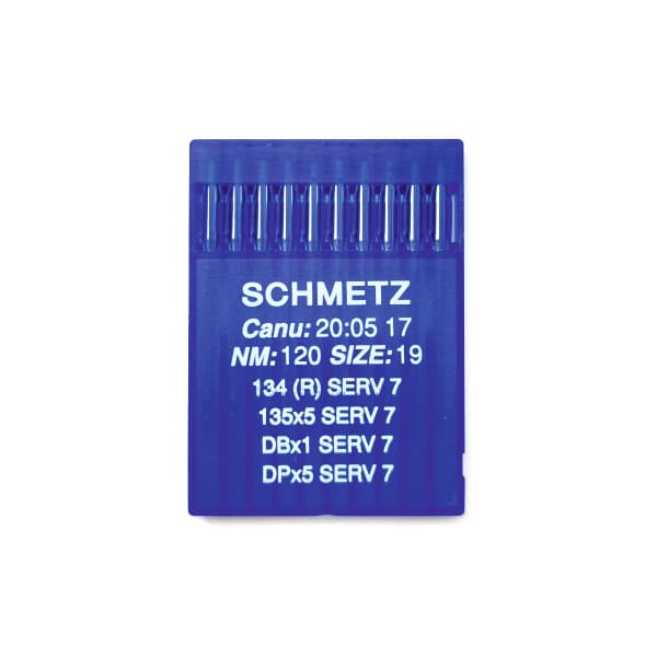 Иглы Schmetz DPx5 SERV7 120/19 для промышленных машин